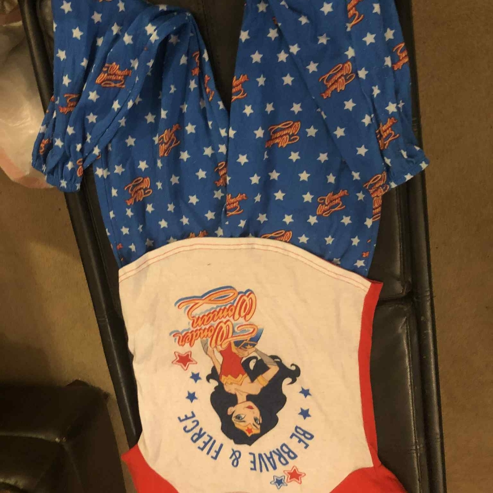 Kids Pajama Set - Blue and Red
